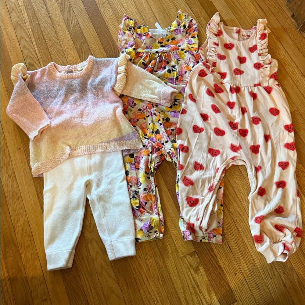 Premium Kids Brand Colorful Baby Clothing Bundle